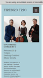 Mobile Screenshot of firebirdtrio.net